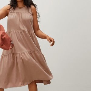 Everlane Weekend Tiered Midi Dress